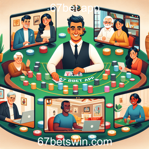 A Revolução dos Jogos: Explore o Live Dealer no 67bet App
